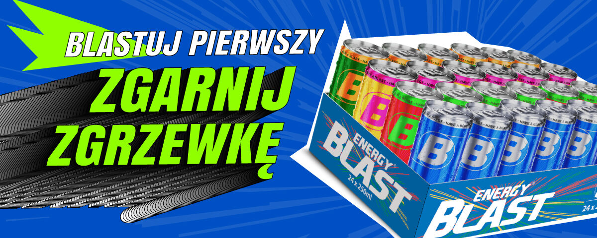 50 zgrzewek Energy Blast do wygrania za 50 zgłoszeń #RealBlastChallenge