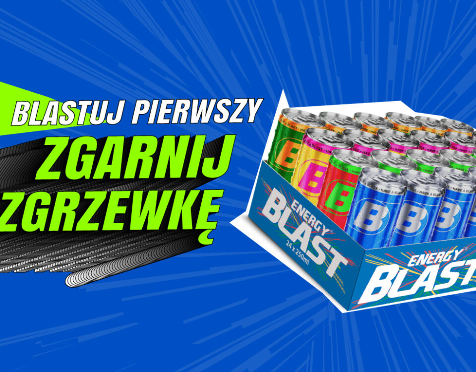50 zgrzewek Energy Blast do wygrania za 50 zgłoszeń #RealBlastChallenge
