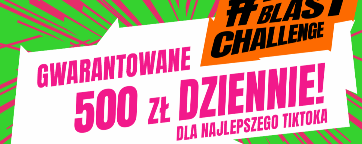wygraj 500 zł #realblastchallenge