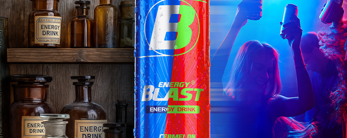 historia napojów energetycznych energy blast